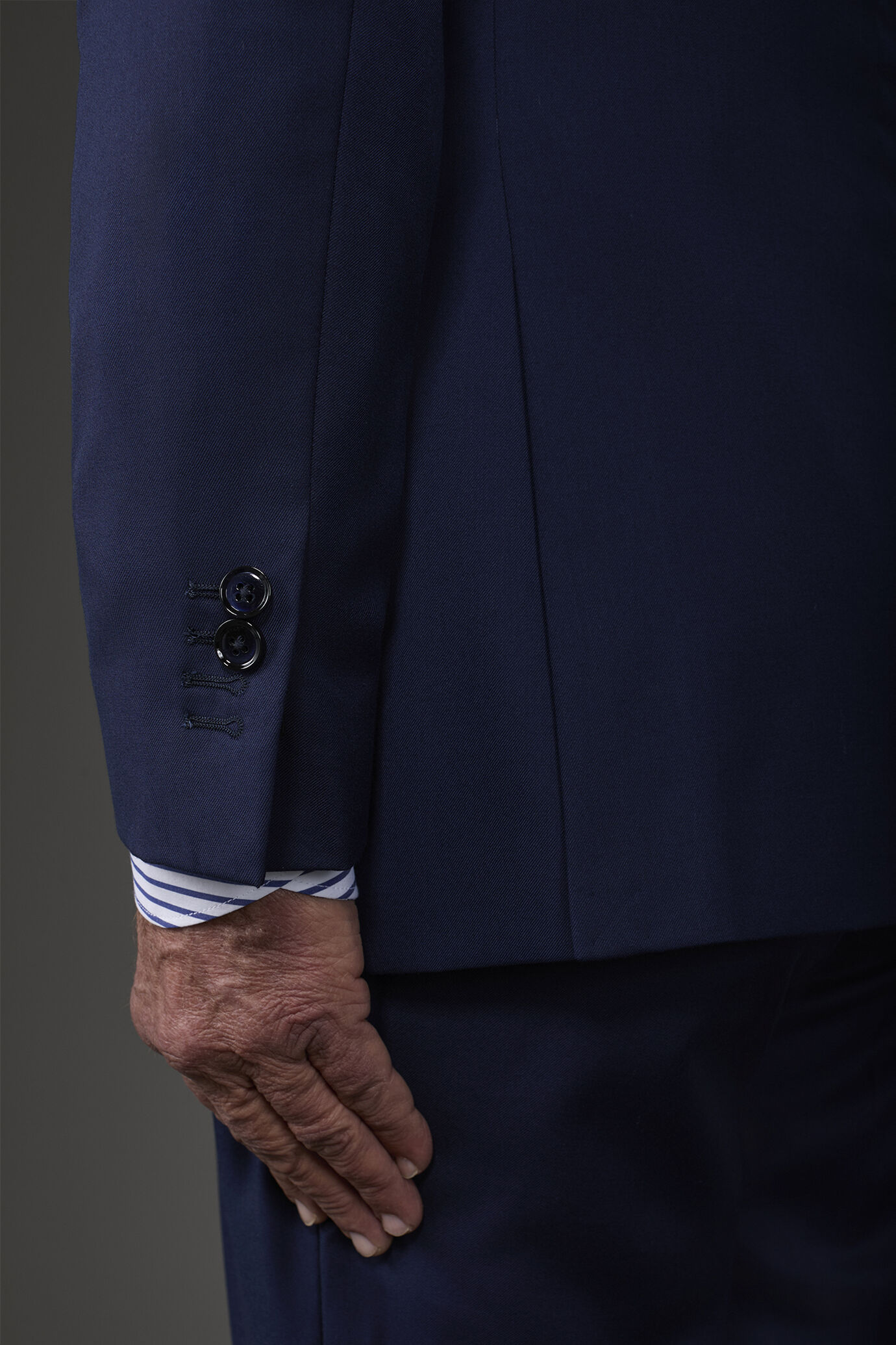 Abito monopetto uomo mix size blue image number 3